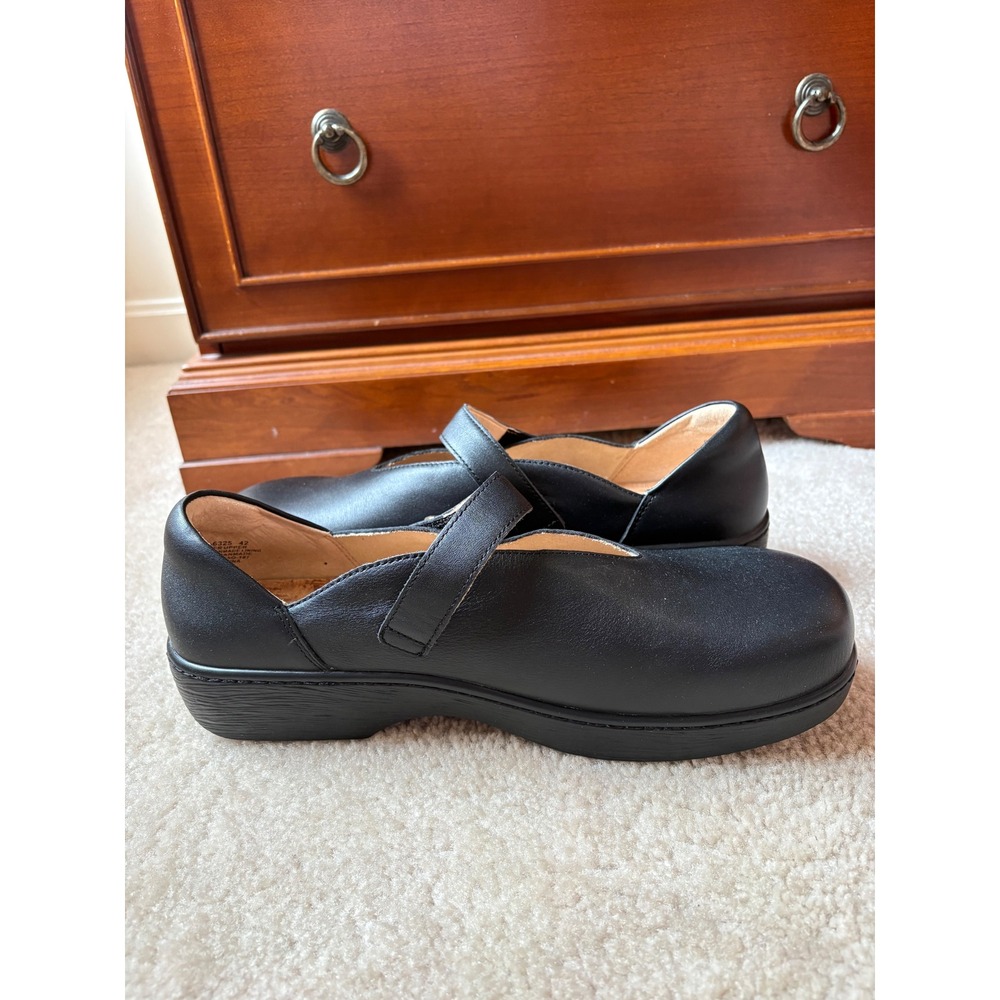Alegria Opheliah Black Leather Mary Jane Clogs Shoes OPH-6325 Womens 42 11.5-12 - Picture 5 of 11